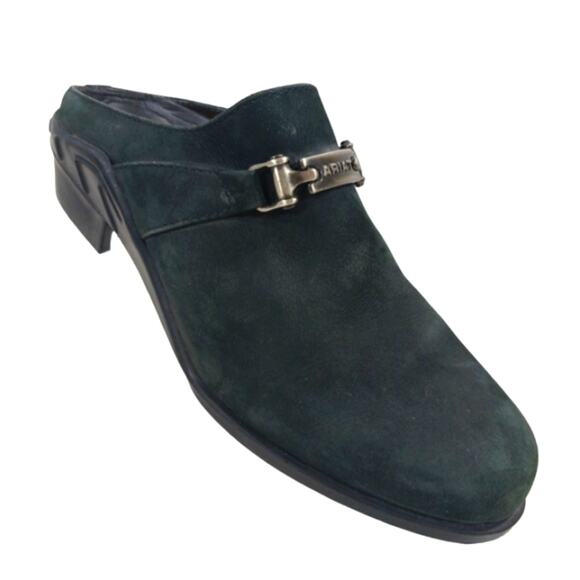 Ariat suede mules GUC size 6.5M FS2172 - Picture 2 of 9